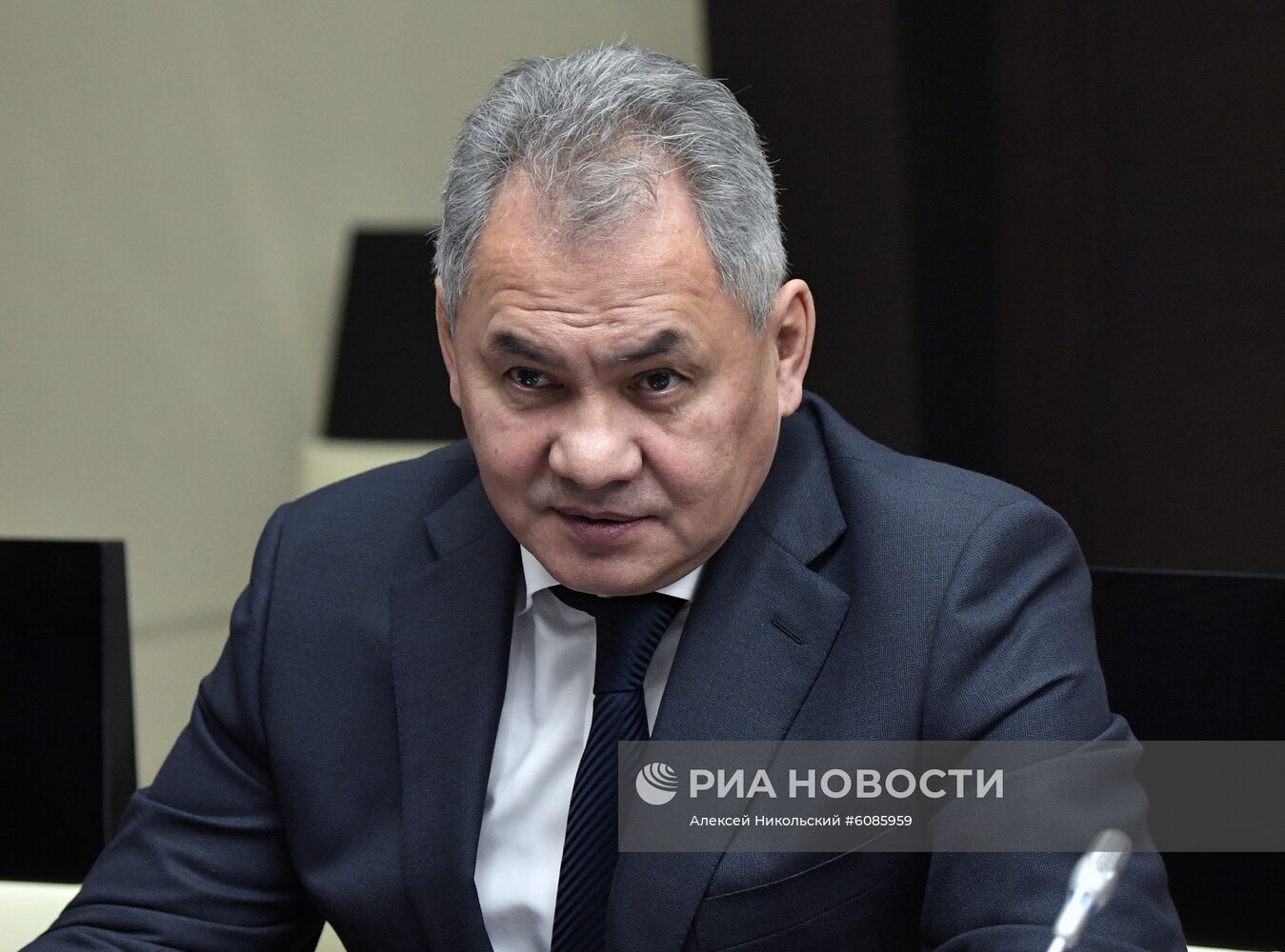 Президент РФ В. Путин провел заседание Совбеза РФ