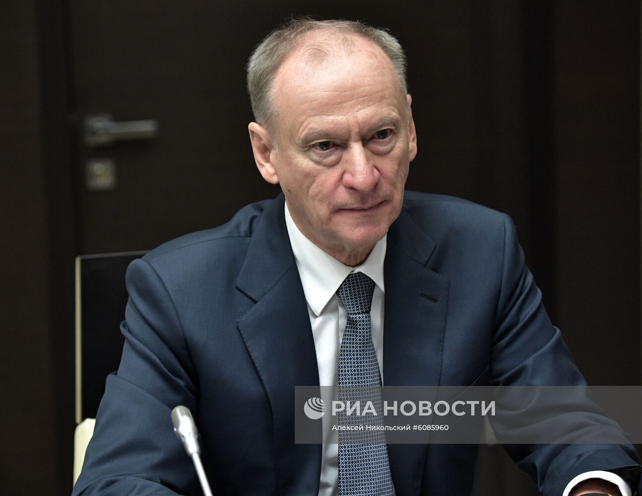 Президент РФ В. Путин провел заседание Совбеза РФ