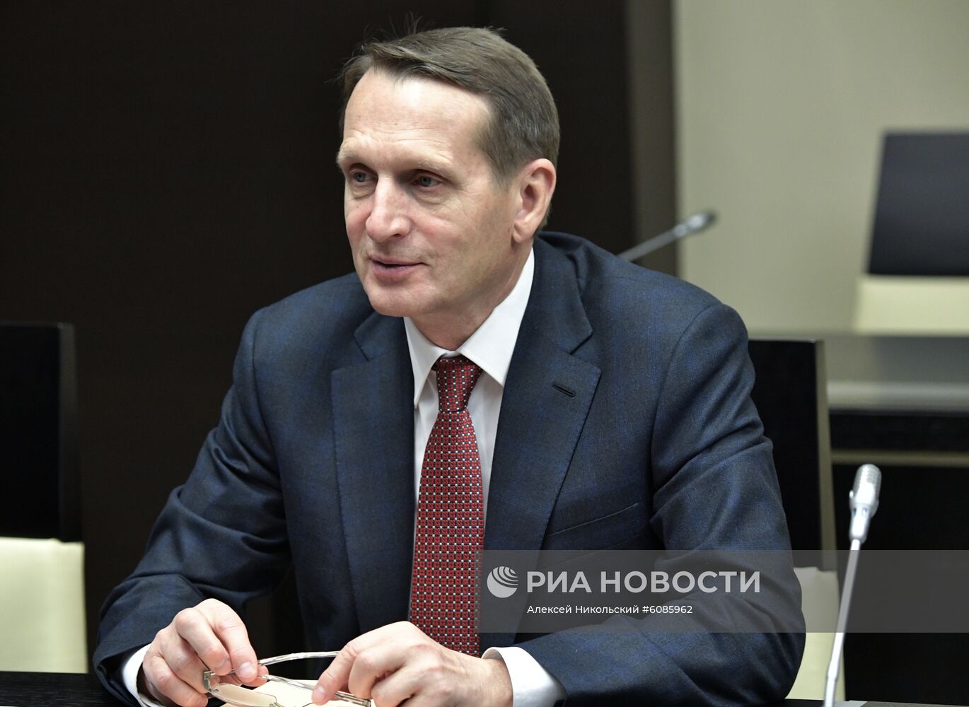 Президент РФ В. Путин провел заседание Совбеза РФ