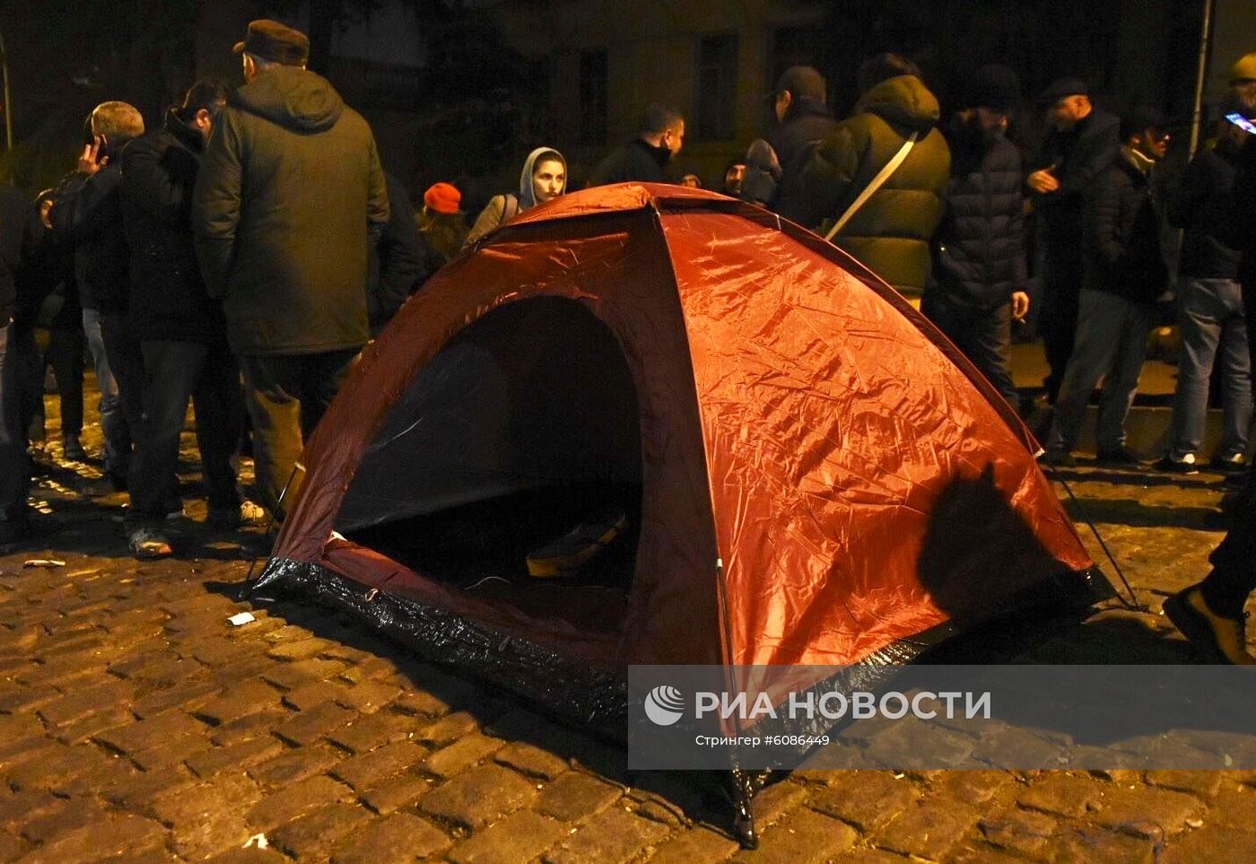 Акция протеста в Тбилиси