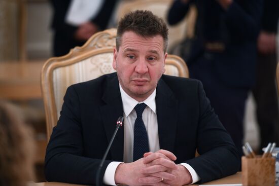 Встреча глав МИД РФ и Исландии С. Лаврова и Г. Тордарсона