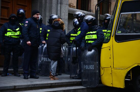 Акция протеста в Тбилиси