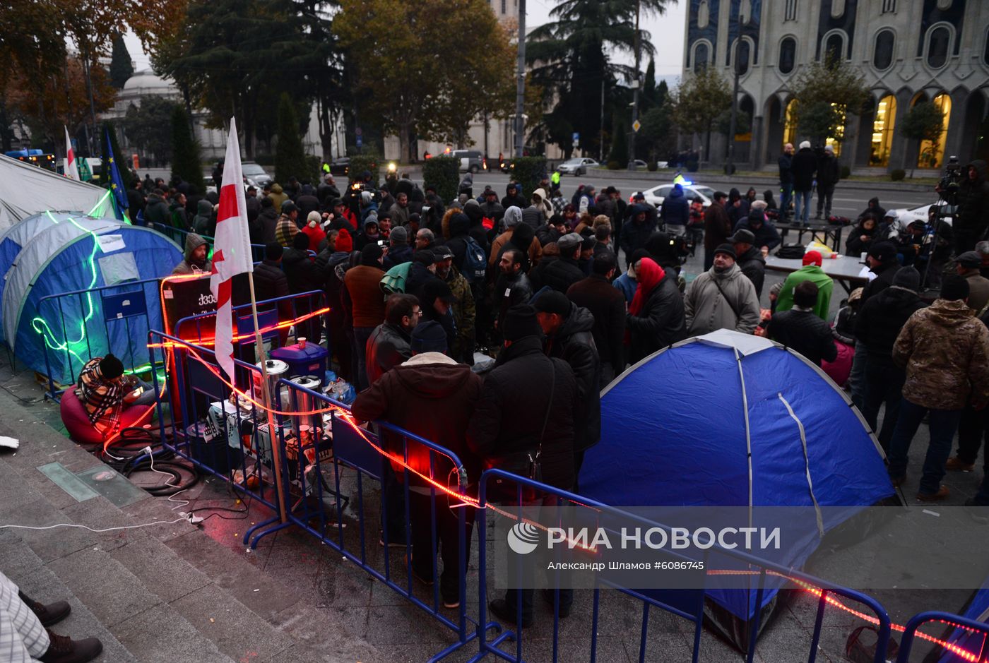 Акция протеста в Тбилиси