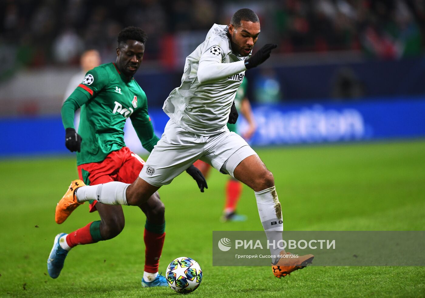 Футбол. Лига чемпионов. Матч "Локомотив" — "Байер"