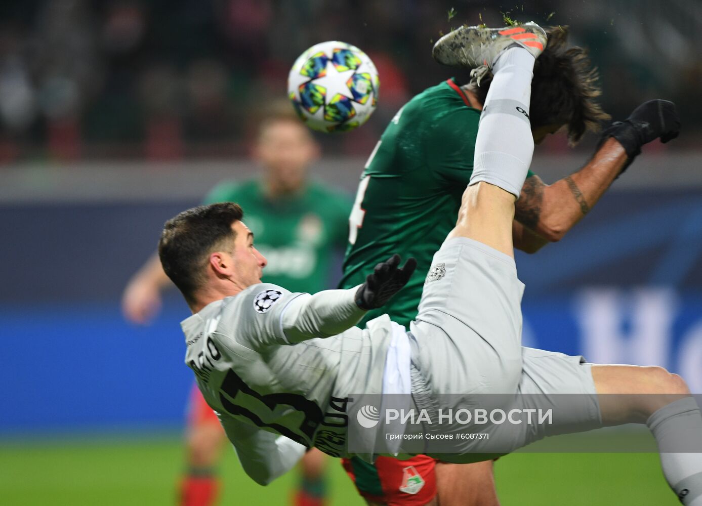 Футбол. Лига чемпионов. Матч "Локомотив" — "Байер"