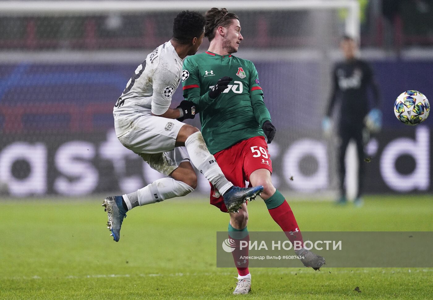 Футбол. Лига чемпионов. Матч "Локомотив" — "Байер"