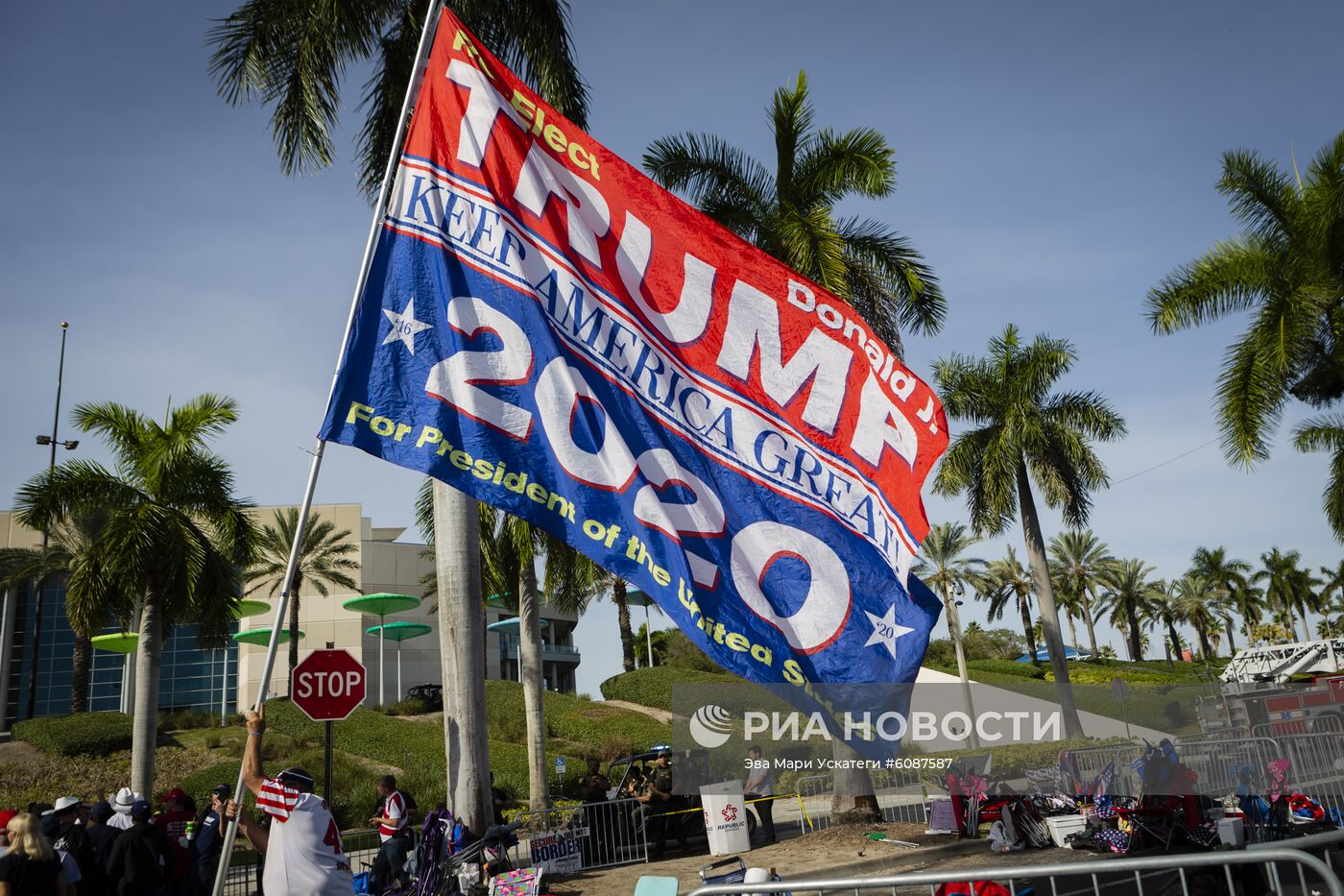 Предвыборное выступление Д. Трампа в Майами
