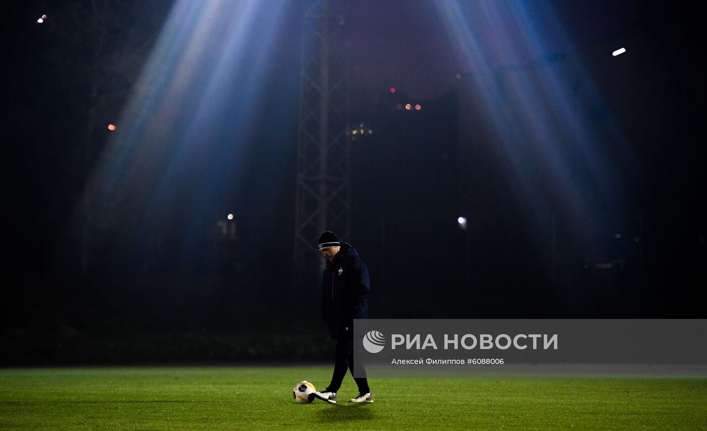 Футбол. Лига Европы. Тренировка ПФК ЦСКА