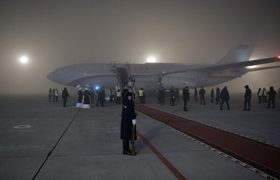 Рабочий визит президента РФ В. Путина в Киргизию