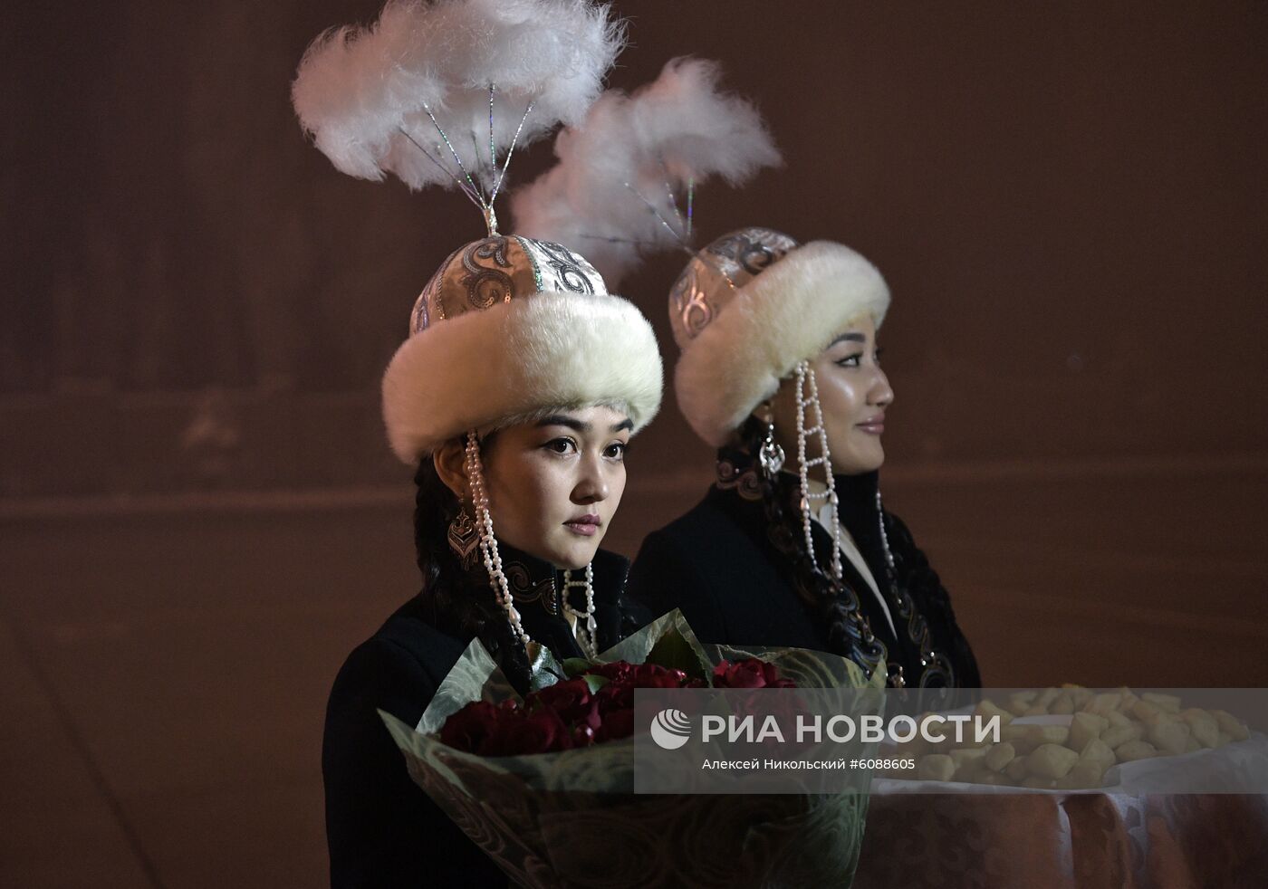 Рабочий визит президента РФ В. Путина в Киргизию