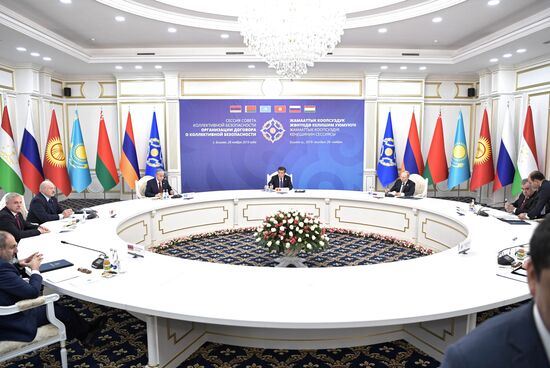 Рабочий визит президента РФ В. Путина в Киргизию