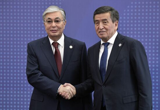 Рабочий визит президента РФ В. Путина в Киргизию