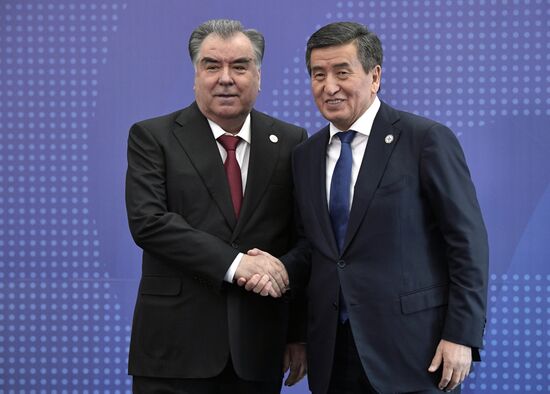 Рабочий визит президента РФ В. Путина в Киргизию