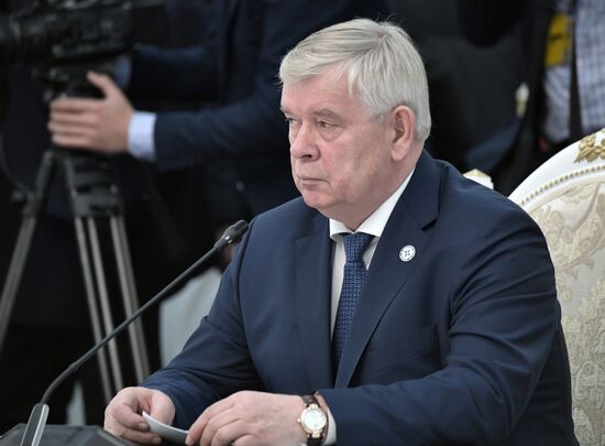 Рабочий визит президента РФ В. Путина в Киргизию