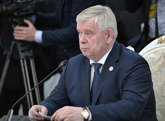 Рабочий визит президента РФ В. Путина в Киргизию