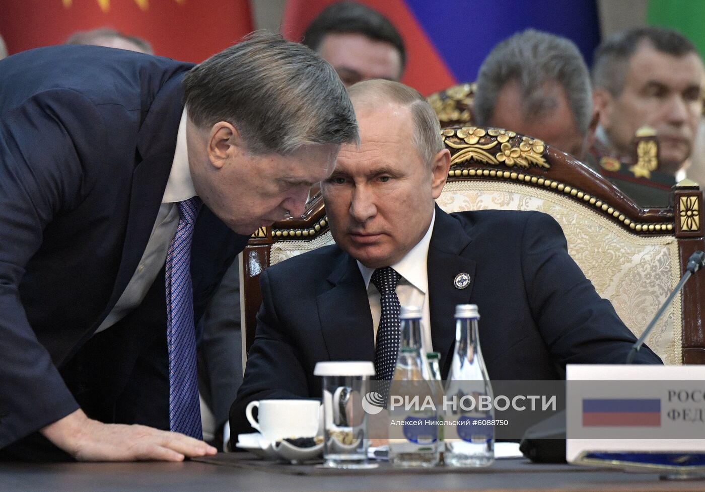 Рабочий визит президента РФ В. Путина в Киргизию