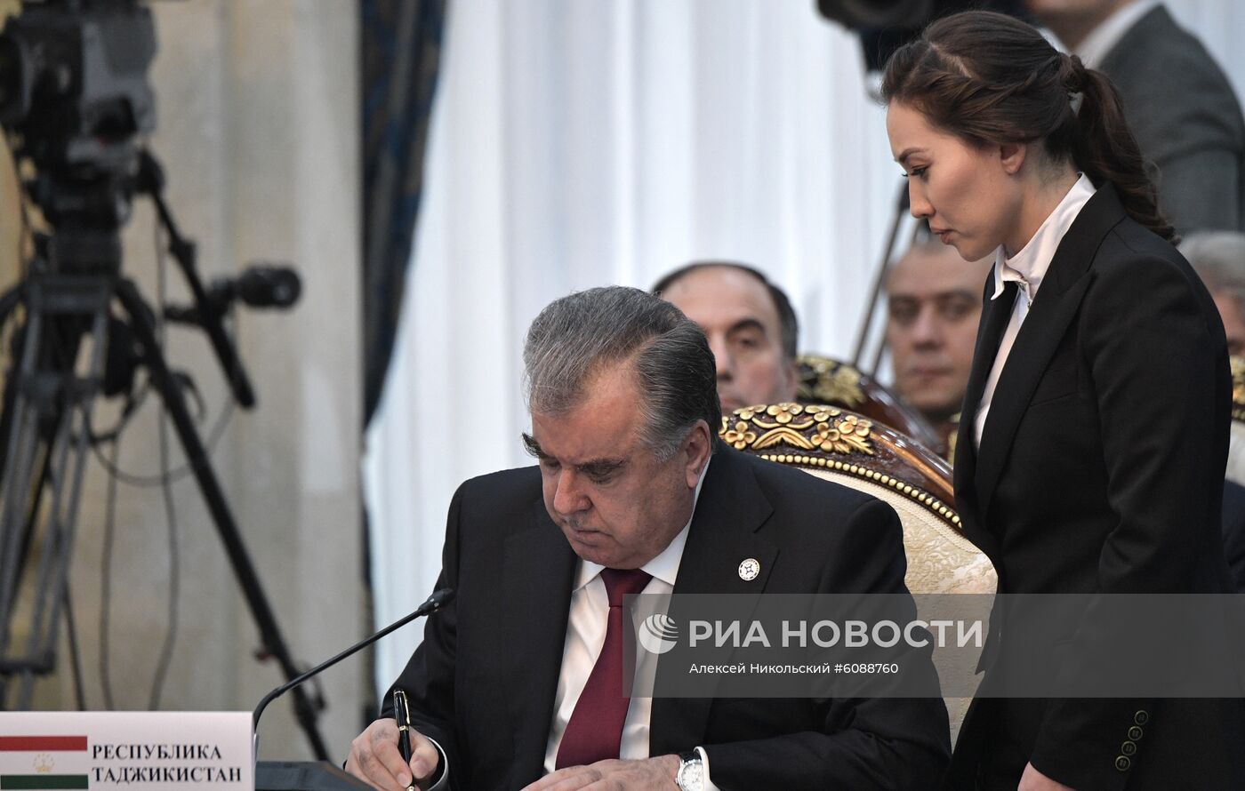 Рабочий визит президента РФ В. Путина в Киргизию