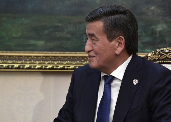 Рабочий визит президента РФ В. Путина в Киргизию