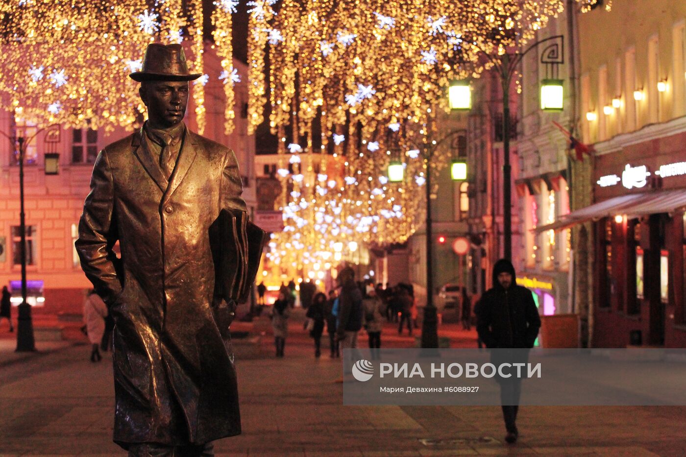 Новогоднее украшение Москвы