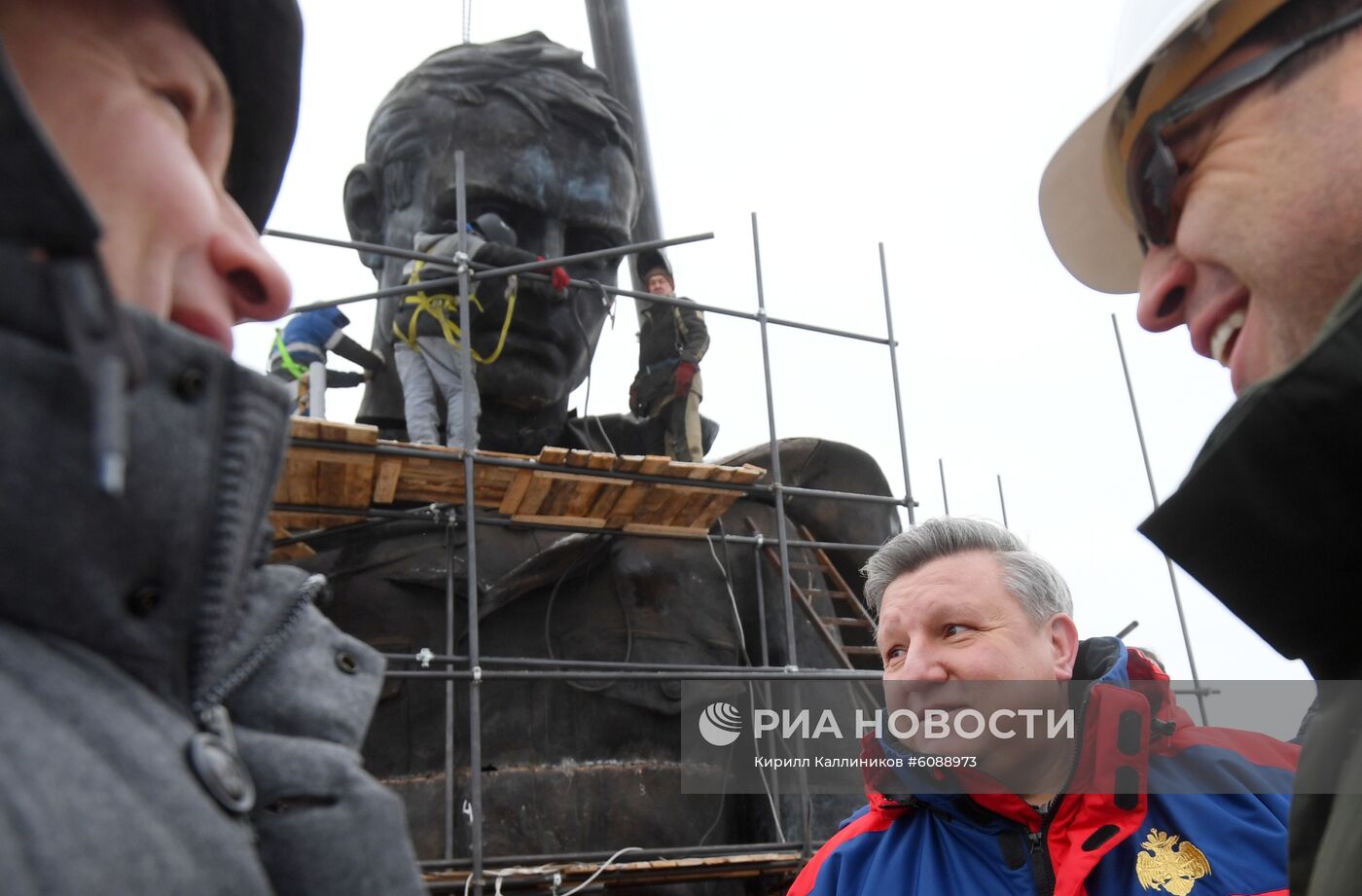 Строительство Ржевского мемориала Советскому солдату