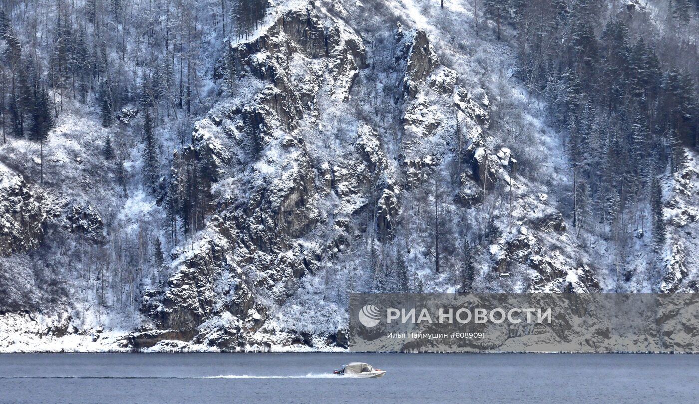 Зима в Красноярском крае