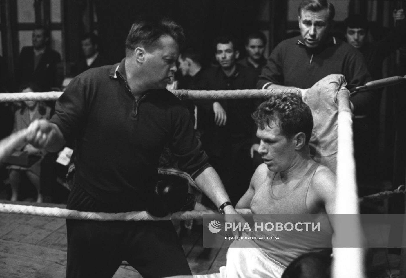 Советский боксер Борис Николаевич Лагутин