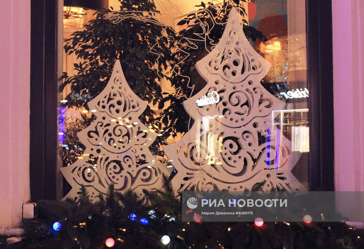 Новогоднее украшение Москвы 