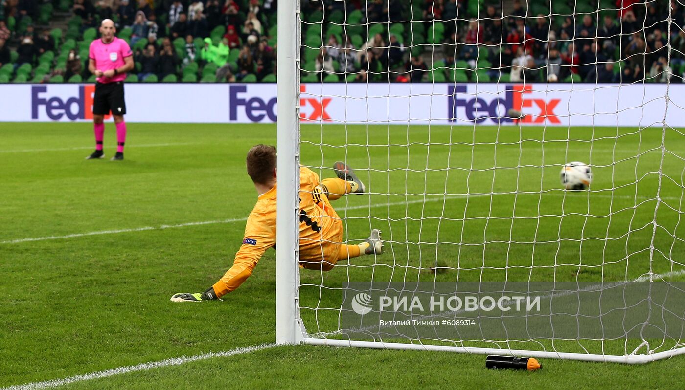 Футбол. Лига Европы. Матч "Краснодар" - "Базель"