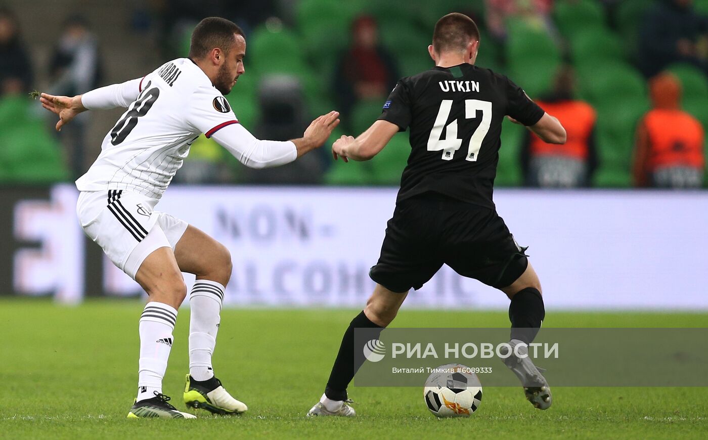 Футбол. Лига Европы. Матч "Краснодар" - "Базель"