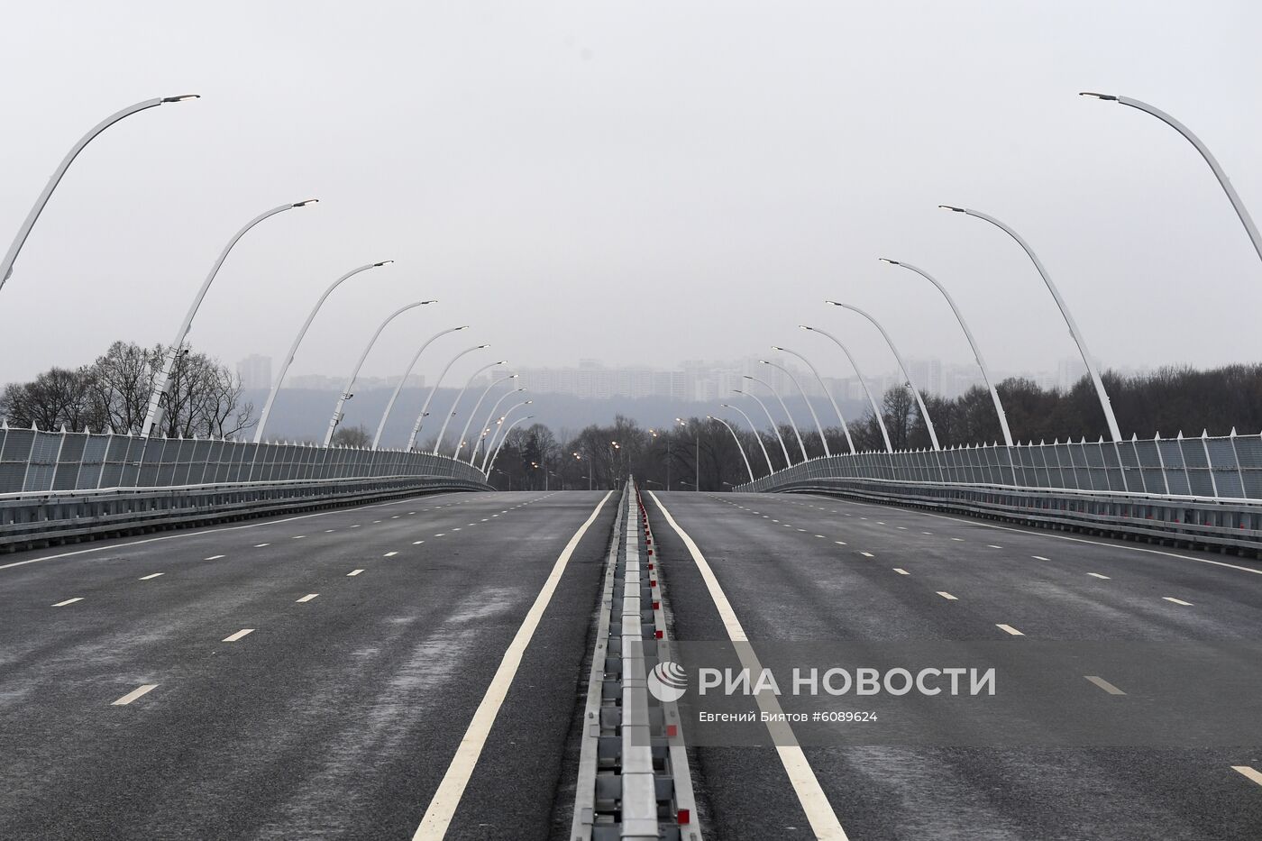 Открытие движения по Карамышевскому мосту