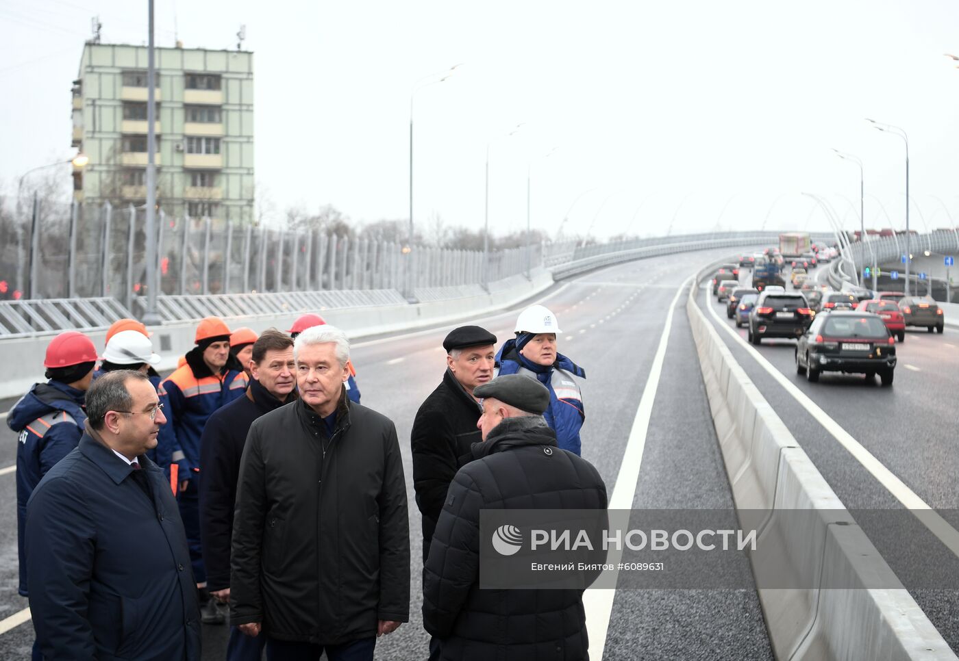 Открытие движения по Карамышевскому мосту