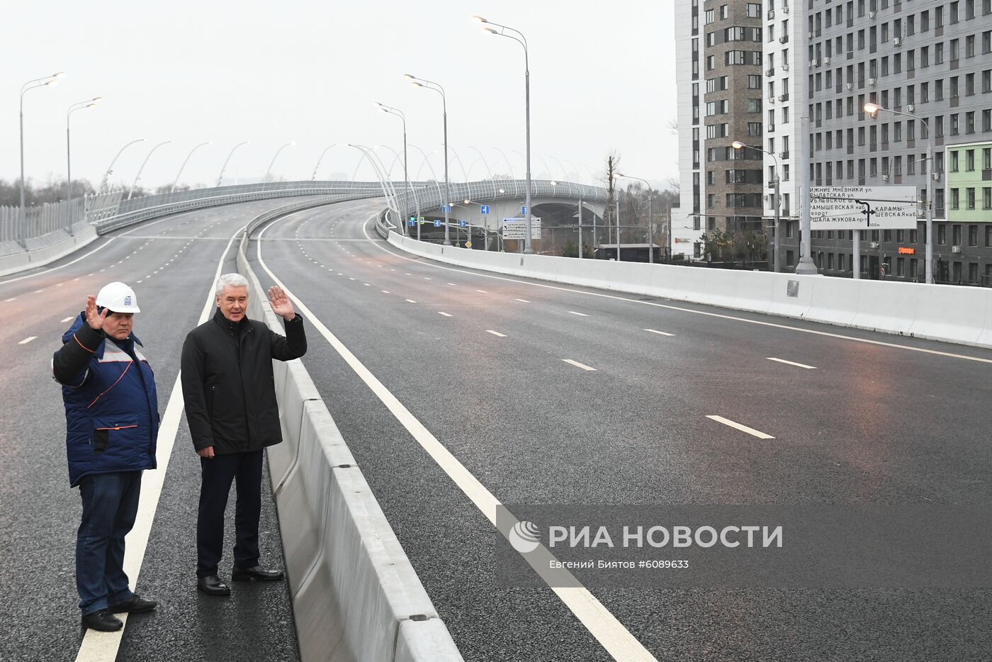Открытие движения по Карамышевскому мосту