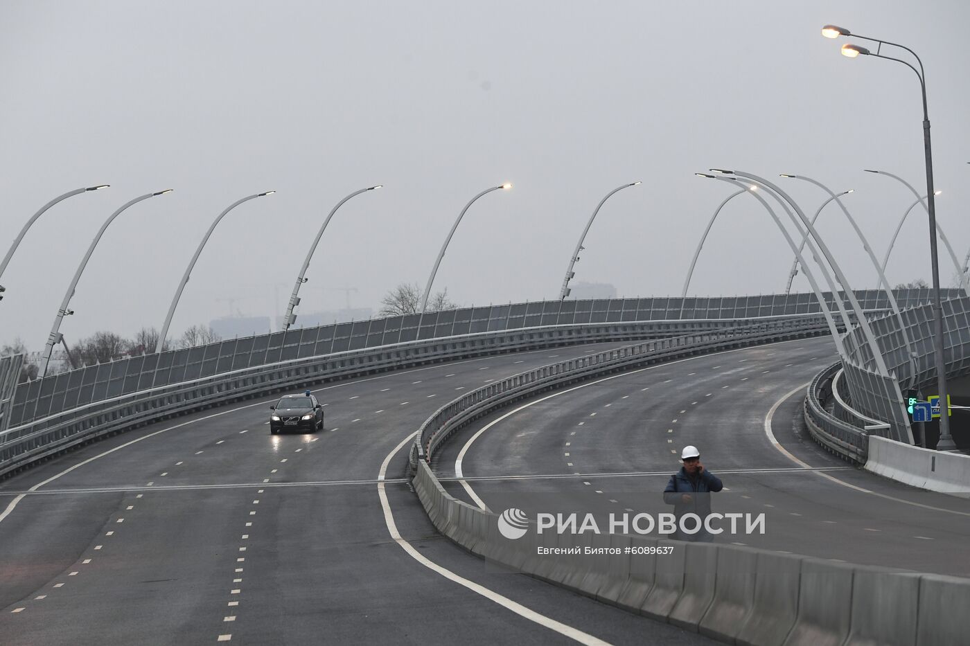 Открытие движения по Карамышевскому мосту