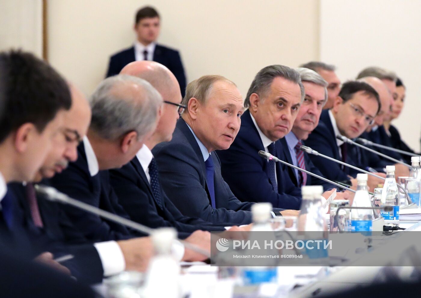 Рабочая поездка президента РФ В. Путина в Кабардино-Балкарию