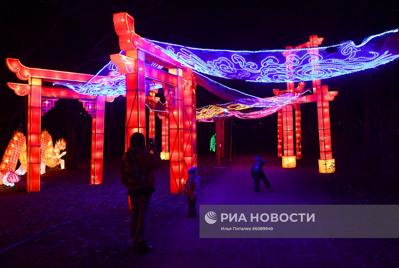 "Фестиваль волшебных китайских фонарей" в Москве