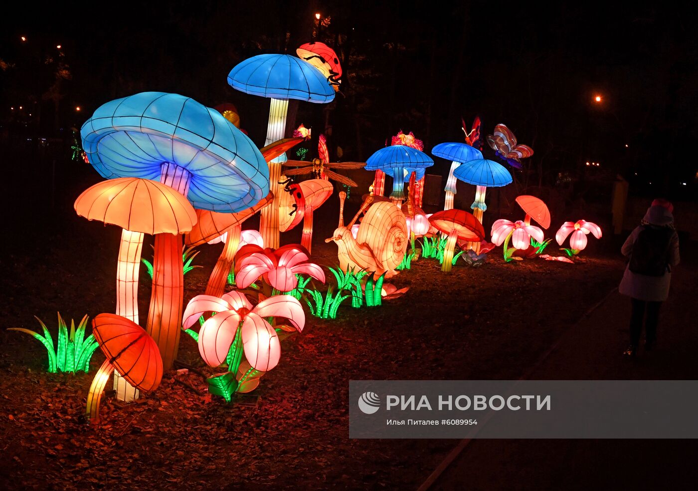 "Фестиваль волшебных китайских фонарей" в Москве