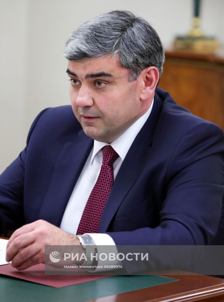 Рабочая поездка президента РФ В. Путина в Кабардино-Балкарию