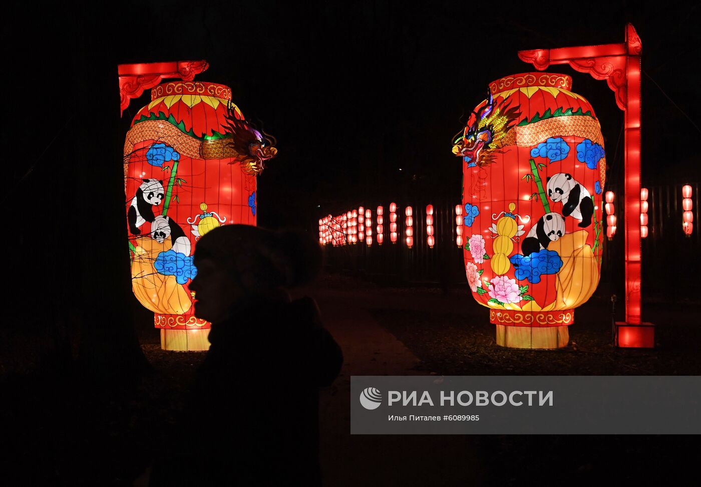 "Фестиваль волшебных китайских фонарей" в Москве