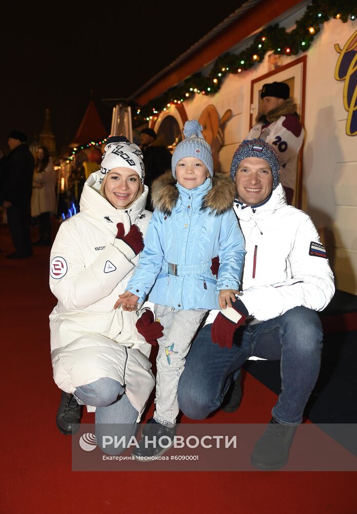 Открытие ГУМ-Катка на Красной площади