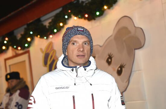 Открытие ГУМ-Катка на Красной площади