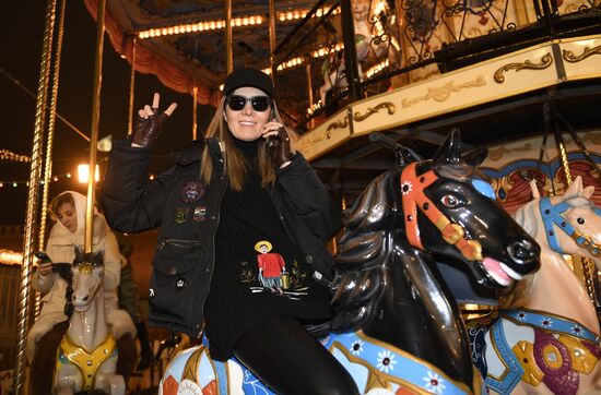 Открытие ГУМ-Катка на Красной площади