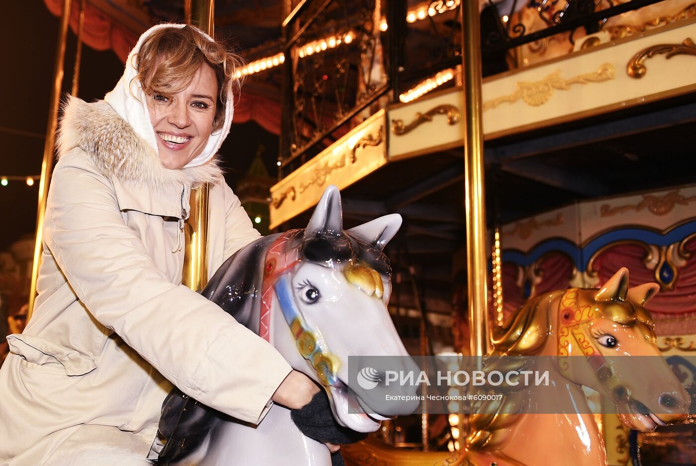 Открытие ГУМ-Катка на Красной площади