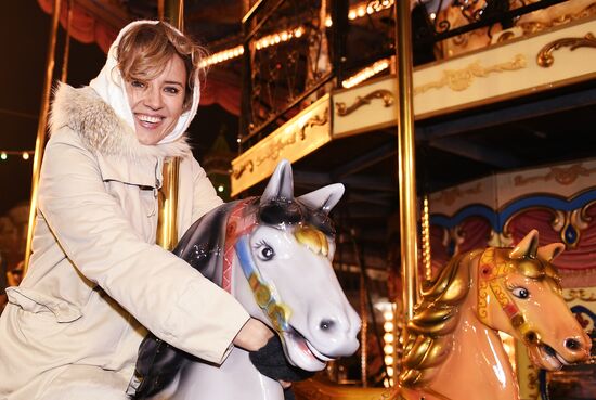 Открытие ГУМ-Катка на Красной площади