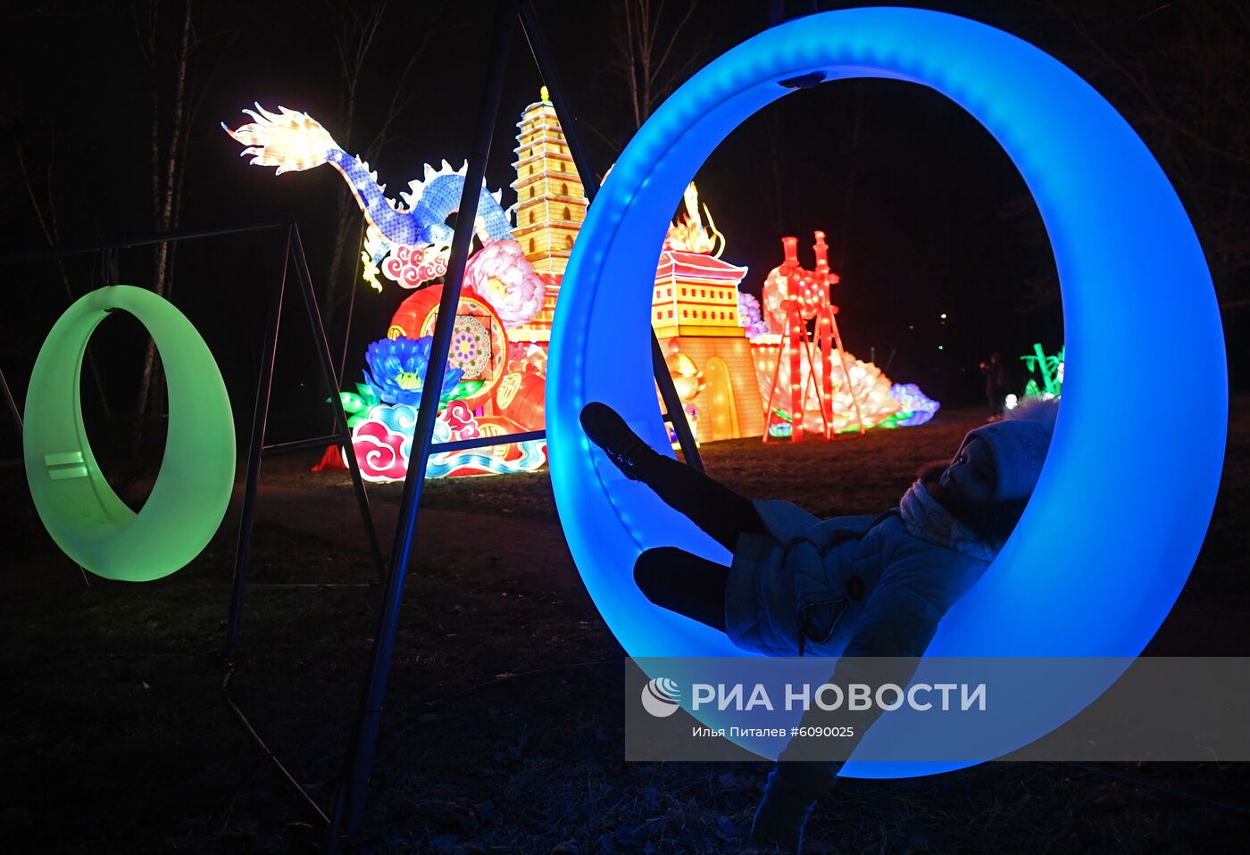 "Фестиваль волшебных китайских фонарей" в Москве