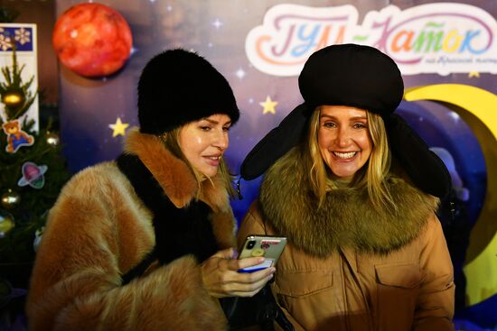 Открытие ГУМ-Катка на Красной площади