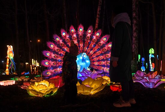 "Фестиваль волшебных китайских фонарей" в Москве