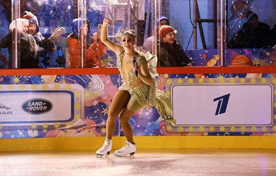 Открытие ГУМ-Катка на Красной площади