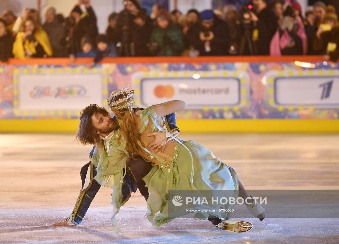 Открытие ГУМ-Катка на Красной площади