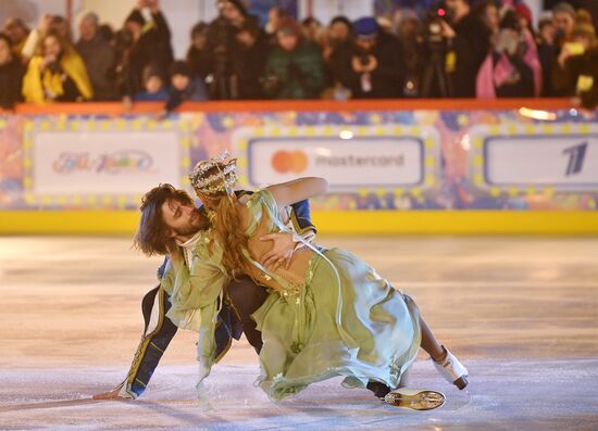 Открытие ГУМ-Катка на Красной площади