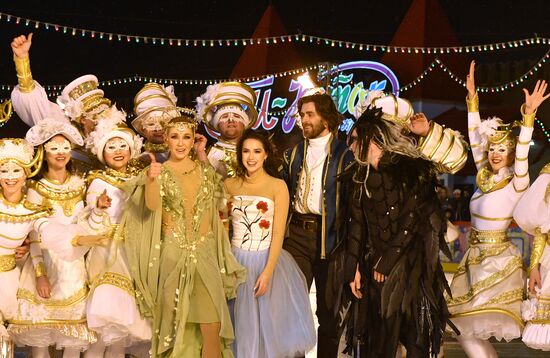 Открытие ГУМ-Катка на Красной площади